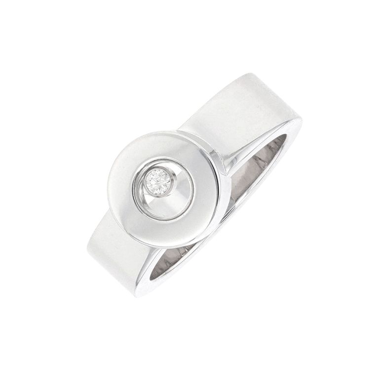 Acheter Bague CHOPARD Happy Diamond 0.035 carat Comme neuf - 2200,00 € Bague CHOPARD Happy Diamond 0.035 carat Comme neuf - reconditionné disponible sur Gemme Les Bijoux